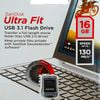 SanDisk Ultra Fit USB 3.1 Flash Drive 16GB SDCZ430-G46