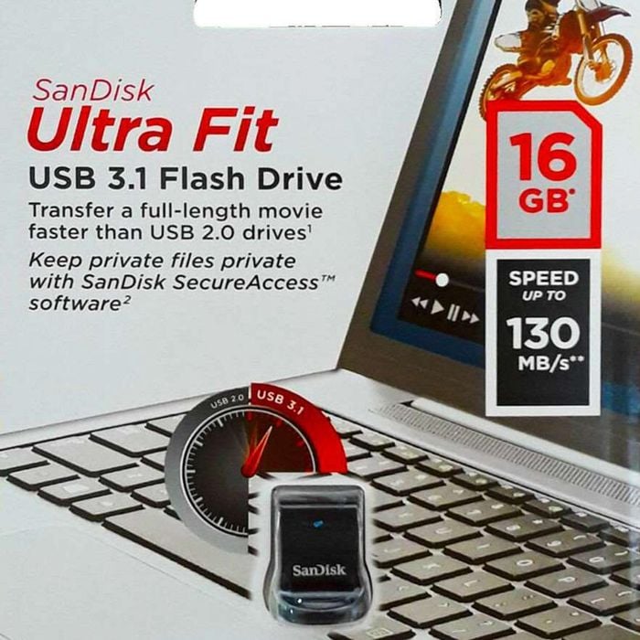 SanDisk Ultra Fit USB 3.1 Flash Drive 16GB SDCZ430-G46