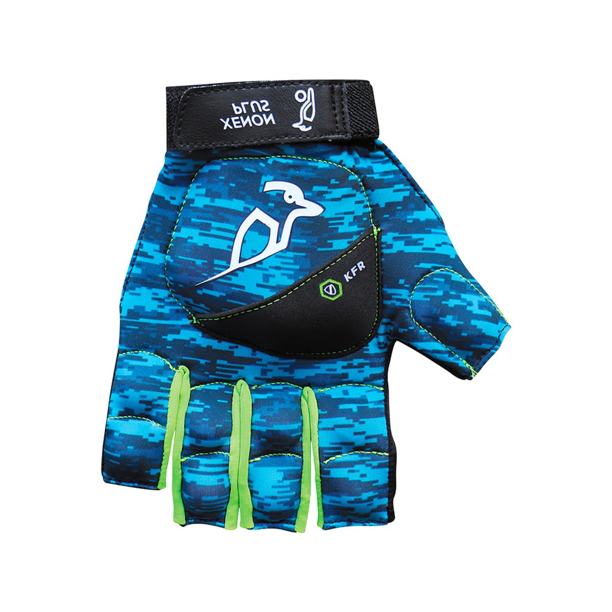 Kookaburra Clone Hockey Glove - Lightweight With Rubberised Palm Grip, Blue/Grey