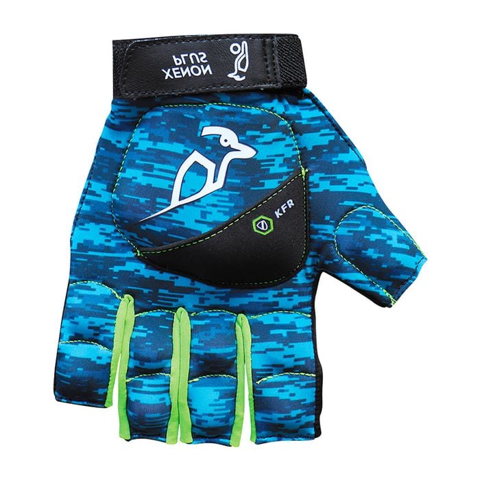 Kookaburra Xenon Plus Protective Hockey Glove Right Turq Size L