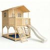 Hide & Seek Kids - Marlie Cubby House - 2.2m Pearl White Slide