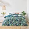 Kas Australia Fernly Quilt Cover Set Cotton Sateen Multi Queen