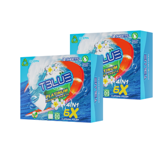 TBLUE Laundry detergent Sheet - Ocean 50 Loads -- TWIN PACK