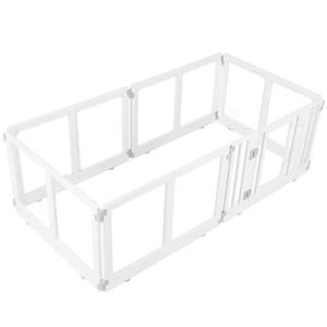 Costway Dog Pet Fence Sport Exercise Play Pen-White