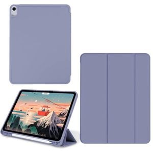 Foldable Smart Cover Flip Case - For Apple iPad Pro 13" 2024 (Purple)