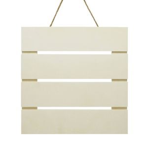 Boyle Wooden Slates Decorative Sign