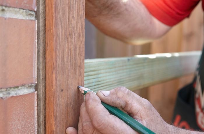 DIY Step Image - How to build a timber screen . Blob storage upload.