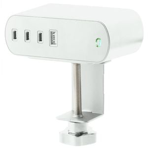 Arlec 2 Outlet PD20W USB C Powerboard With Desktop Clamp