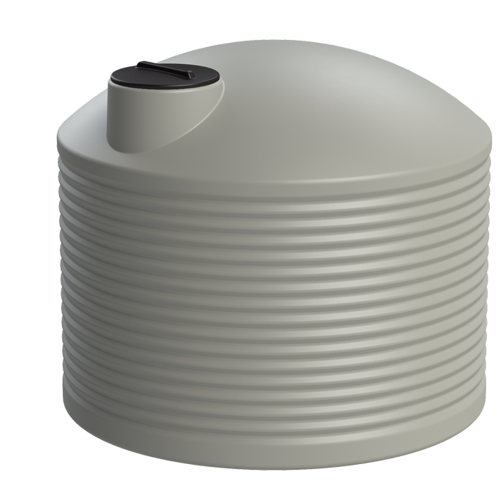 ENDURO 5,000 Ltr Low Profile Light Grey North Island Water Tank
