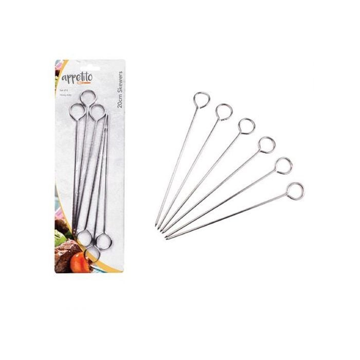 Appetitoskewers 20cm Set Of 6