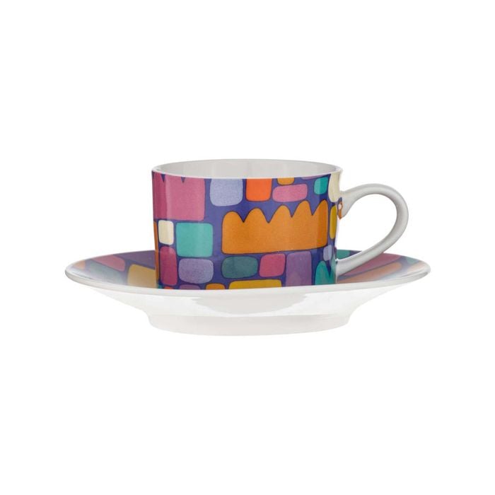 Ashdene Puli Puli Cup & Saucer 250ml Purple