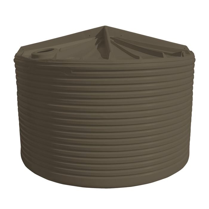 Clark Tanks 31800L Round Poly Water Tank - Inlet