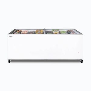Bromic display Chest Freezer - 670L - Flat Glass Top