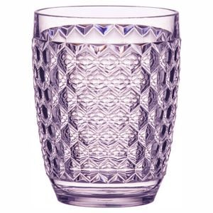 Tate Geometric 350ml Acrylic Tumbler Drinking Water/Juice Cup - Lilac