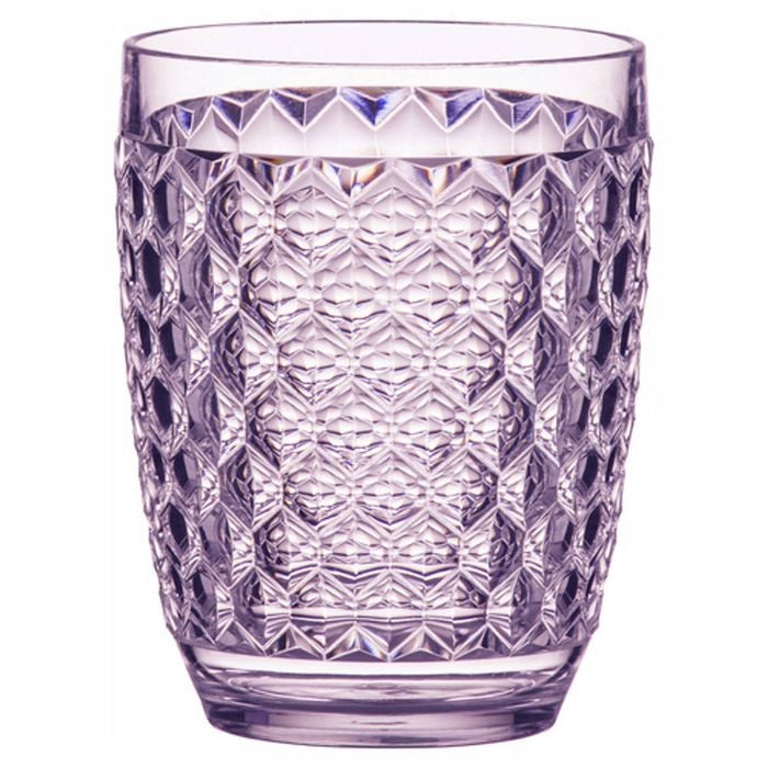 Tate Geometric 350ml Acrylic Tumbler Drinking Water/Juice Cup - Lilac