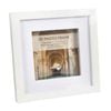 Unigift 3D Wooden/Glass Picture Photo Frame 15x15cm/10x10cm White
