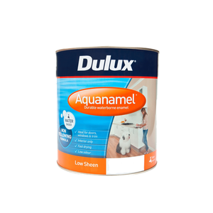 Dulux 1L Vivid White Low Sheen Aquanamel