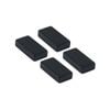 Everhang 25.5 x 12.5mm Black Rare Earth Block Magnet - Pack of 4