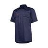 Hard Yakka Navy Core Lightweight Vented Short Sleeve Shirt - Size 2XL