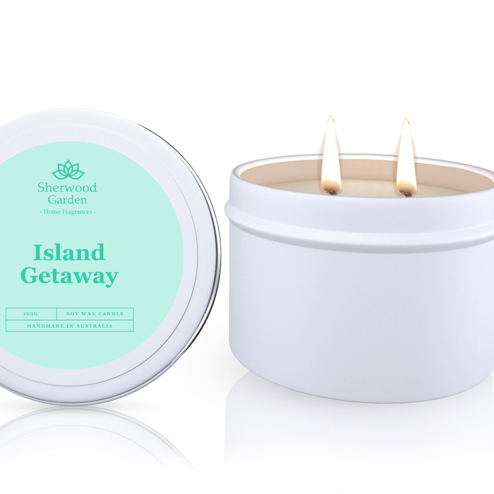 Island Getaway Soy Candle Tin 165g