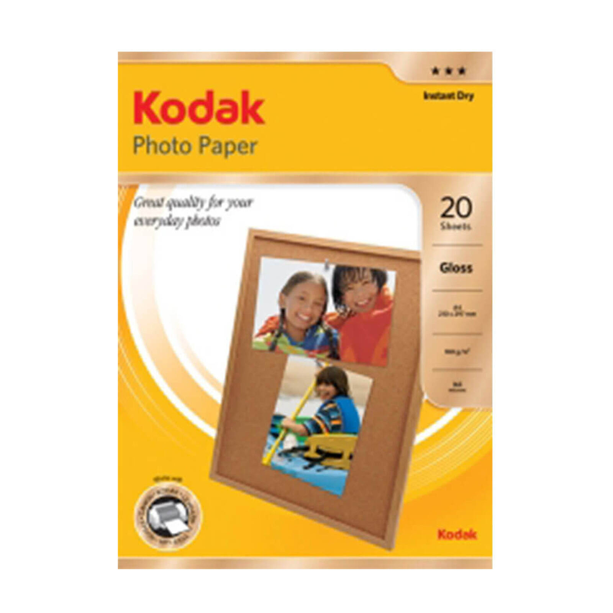 Kodak Gloss Photo Paper A4 (20pk) - Bunnings Australia