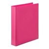 Marbig Clearview A4 2D-Ring Insert Binder 25mm (Pink)