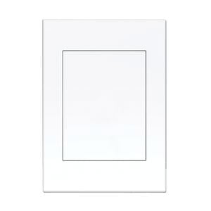 HPM VIVO Blank Coverplate - White