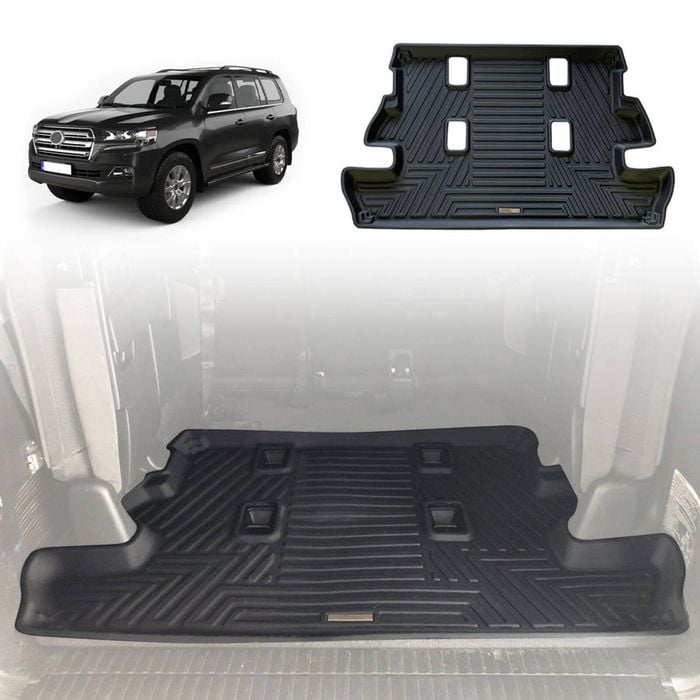 AUSGO Boot Liner for Toyota Land Cruiser Landcruiser 200 Series LC200 2007-2021 Cargo Trunk Mat Boot Mat