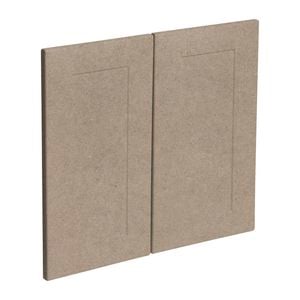 Kaboodle 600mm Raw Board Alpine Medium Rangehood Door
