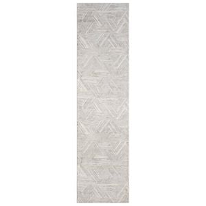 Bianca Lt Grey Hallway Runner - 80x300