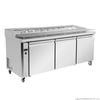 Thermaster PWB180 three door DELUXE Pizza Prep Bench