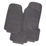 MyCar Shadow 4-Piece Car Mat - Grey Carpet/Rubber