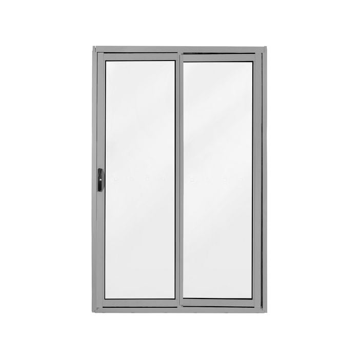 Polar Eco-View Windows 2145 x 1410mm Silver Grey Aluminium Sliding Door Kit