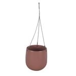 Northcote Pottery 11 x 9.5cm Pink Lily Ceramic Hanging Basket