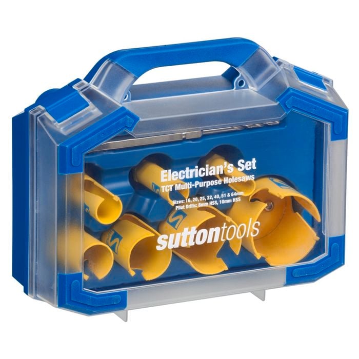 Sutton Tools TCT Electrician Holesaw Set Multi-Purpose