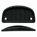 Rolltrak Black Plastic Screen Door Pull