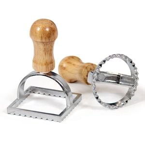 Avanti Round and Square Ravioli Cutters/Home Made/Kitchen/Pasta/Maker/Dough