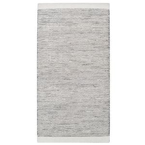 Handwoven Boondi Wool Rug-Ivory/Grey-80x150cm