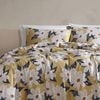 Ardor Boudoir King Sabina Microfibre Quilt Cover Set Desert Sand
