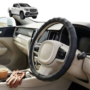 Australian Goose Steering Wheel Cover for Mercedes-Benz X-Class 2017 - 2021 (Ute) Circle Black