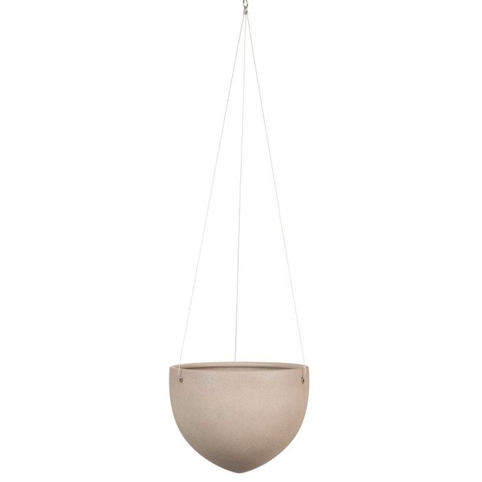 Scheurich 18 x 15cm Taupe Hanging Pot