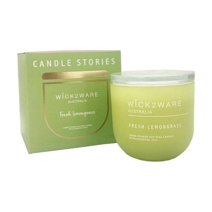 Candle SOY Jar 300g Fresh Lemongrass