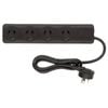 Arlec 4 Outlet Powerboard - Black 