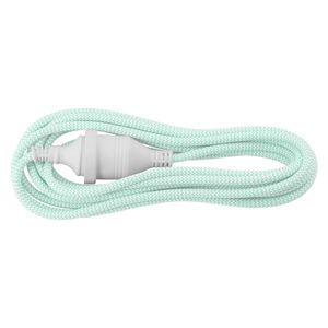 Arlec 5M Ordinary Duty 10A 3G1.0mm² Braided Lead - Misty Jade