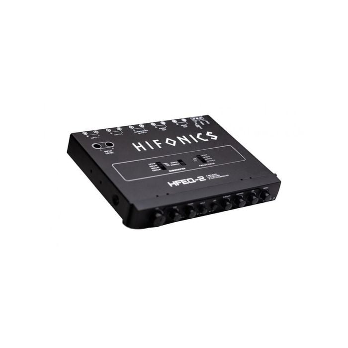 Hifonics HFEQ-2 4-Band Equalizer 2-Way Line-Driver Signal Processor