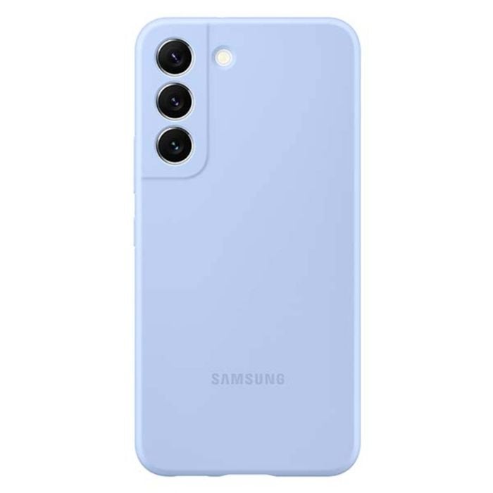 Samsung Silicone Cover (Suits Galaxy S22+) - Arctic Blue