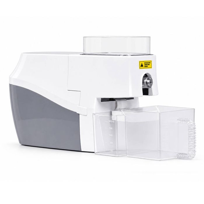 YOPOWER Oil Press Machine for Homemade Cooking and Massage Oil Infusion, White