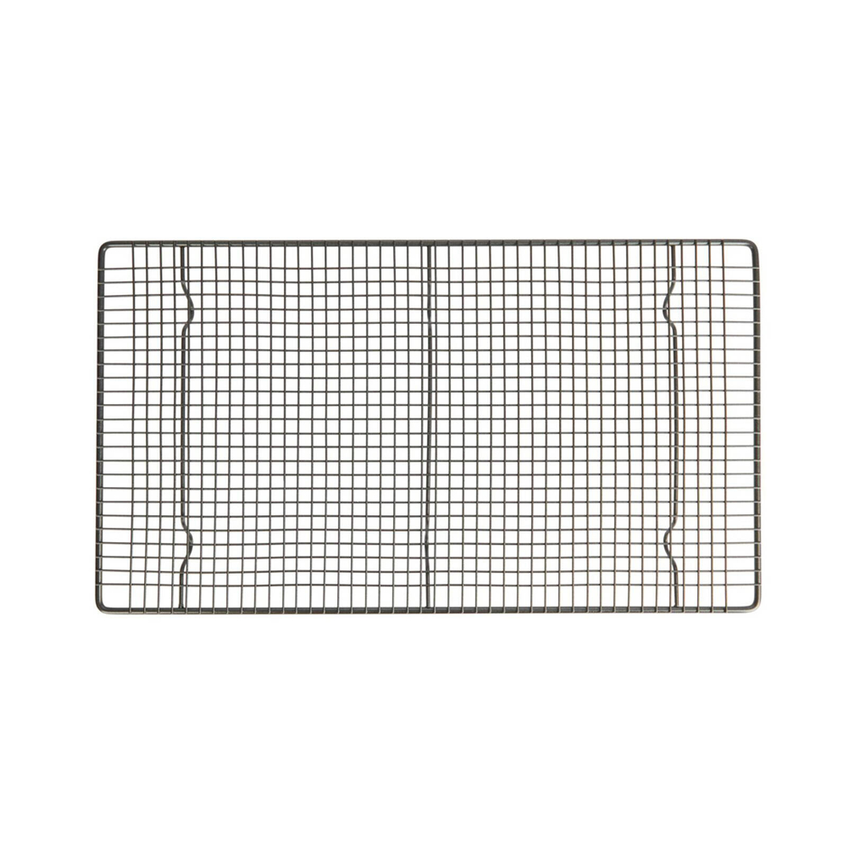Mastercraft 46x26cm Carbon Steel Non-Stick Cooling Tray Rack - Black ...