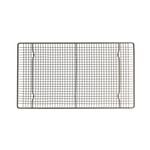 Mastercraft 46x26cm Carbon Steel Non-Stick Cooling Tray Rack - Black