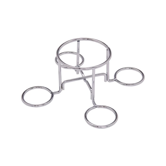 Jumbuck Chrome Beer Can BBQ Chicken Rack